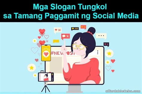 slogan tungkol sa tamang paggamit ng social media|slogan para sa tamang paggamit ng social media .